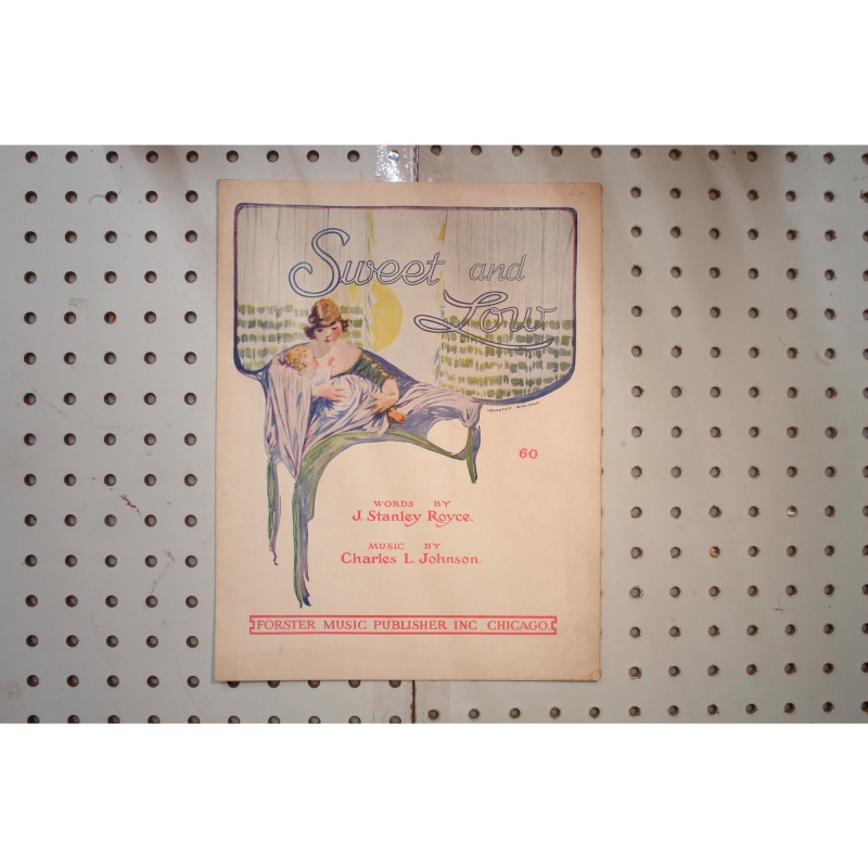 1919 - Sweet and low - Sheet Music