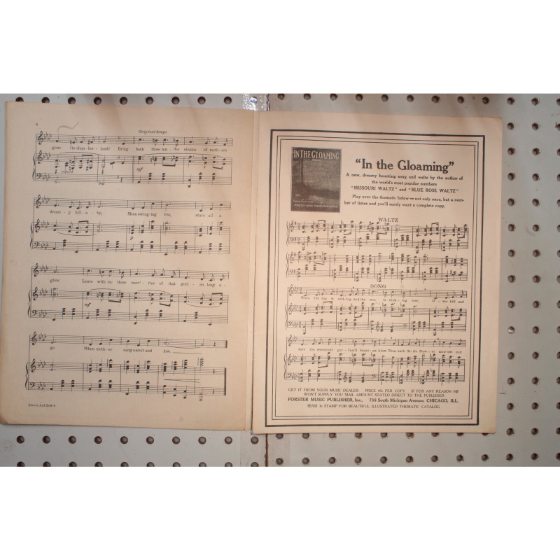 1919 - Sweet and low - Sheet Music