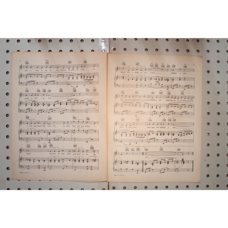 1940 - There I go - Sheet Music