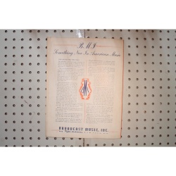 1940 - There I go - Sheet Music