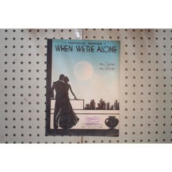 1931 - Penthouse serenade when were alone - Sheet Music