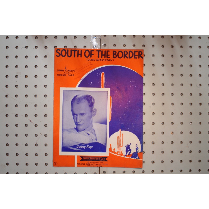 1939 - South of the border Sammy Kaye - Sheet Music