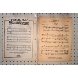 1928 - Redskin theme song - Sheet Music