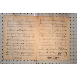 1935 - Alone Marx Brothers - Sheet Music