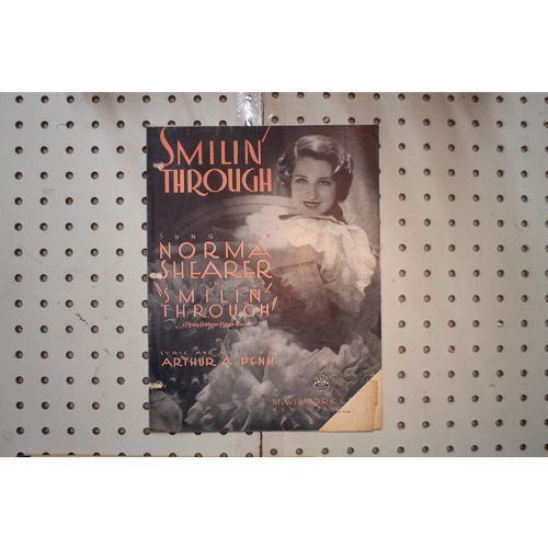 1919 - Smiling through Norma Shearer - Sheet Music