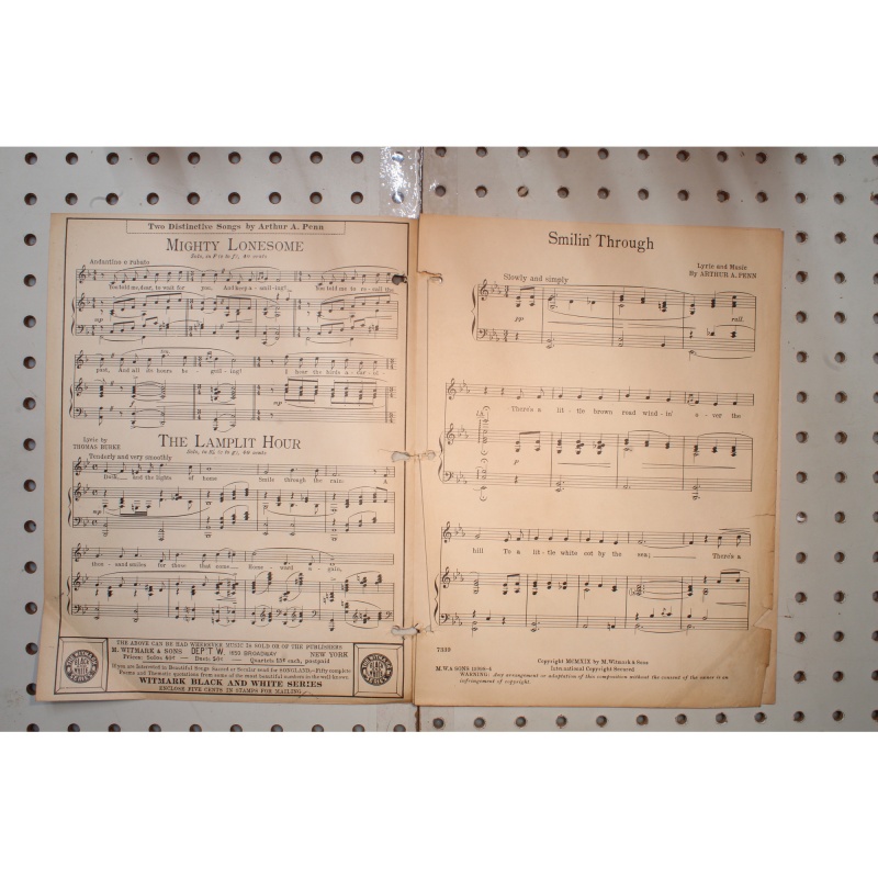 1919 - Smiling through Norma Shearer - Sheet Music