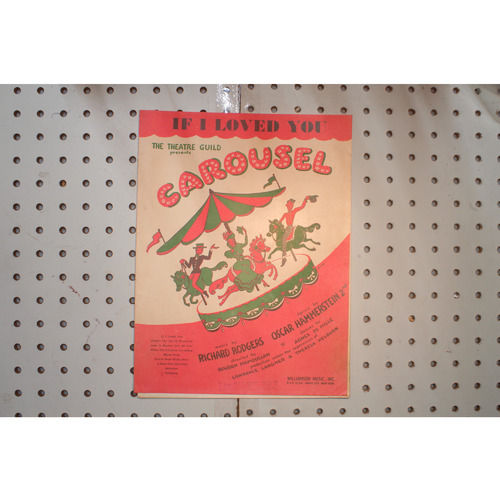 1945 - If I loved you the theater guild carousel - Sheet Music