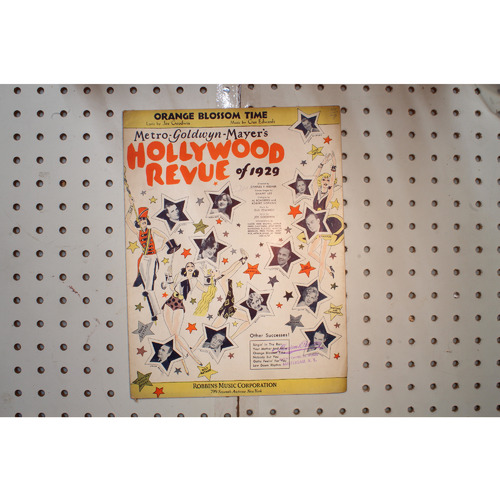 1929 - Hollywood revue 1929 orange blossom time - Sheet Music