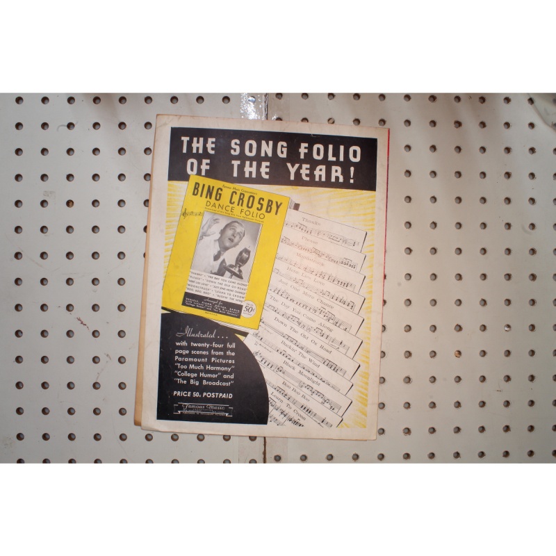 1934 - Love in bloom she loves me not being Crosby - Sheet Music