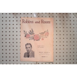 1936 - Robins and roses Irving Berlin inc - Sheet Music