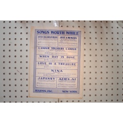 1928 - What is a dream - Sheet Music