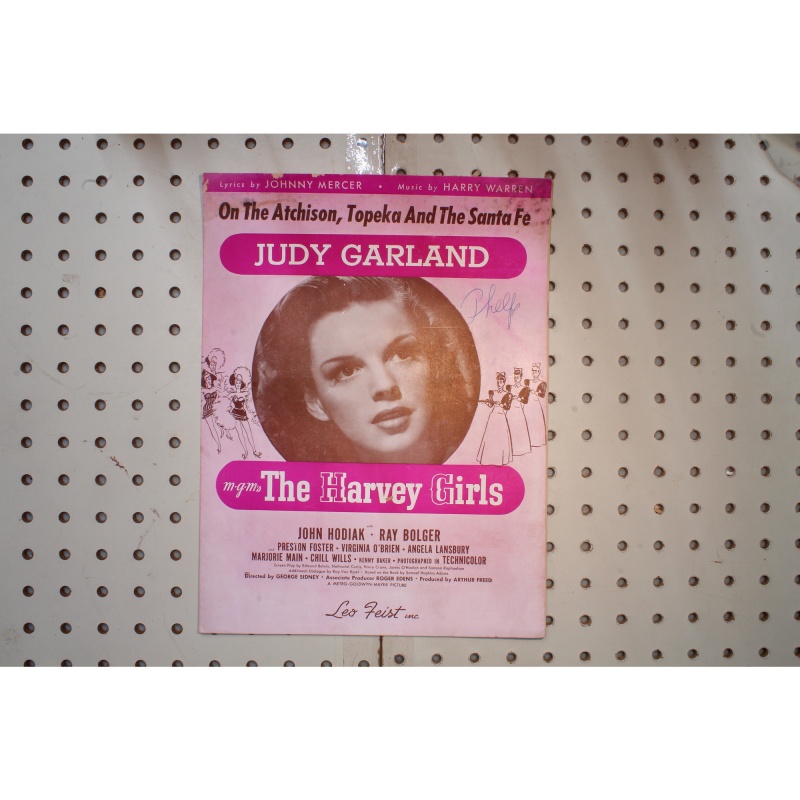 1945 - On the Atchinson Topeka and the Santa Fe Judy Garland the Harvey girls -