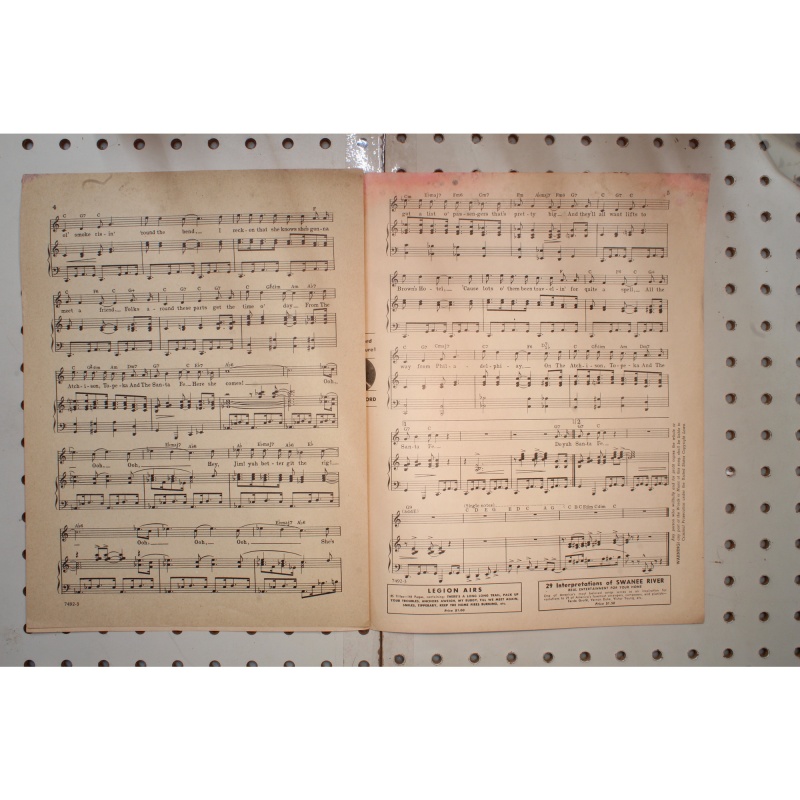 1945 - On the Atchinson Topeka and the Santa Fe Judy Garland the Harvey girls -