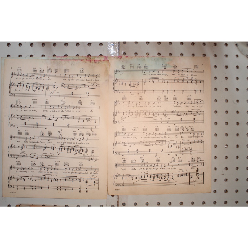 1936 - Gotta go to work again Guy Lombardo - Sheet Music