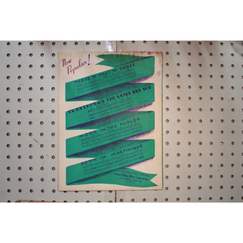 1936 - Gotta go to work again Guy Lombardo - Sheet Music