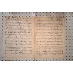 1928 - Theres a rainbow AL Jolson The singing fool - Sheet Music