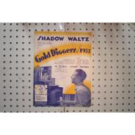 1933 - Golddiggers of 1933 shadow waltz - Sheet Music