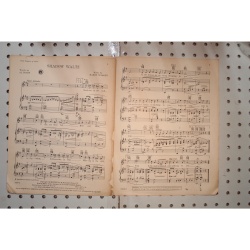 1933 - Golddiggers of 1933 shadow waltz - Sheet Music