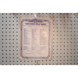 1933 - Golddiggers of 1933 shadow waltz - Sheet Music