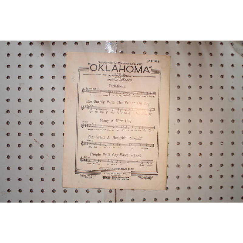 1946 - How are things in Glocca Morra Finians Rainbow - Sheet Music