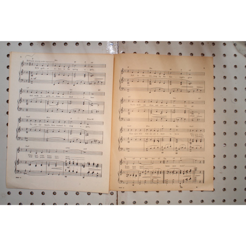 1945 - Well gather lilacs - Sheet Music