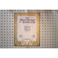 1912 - The sweetheart of Sigma Chi - Sheet Music