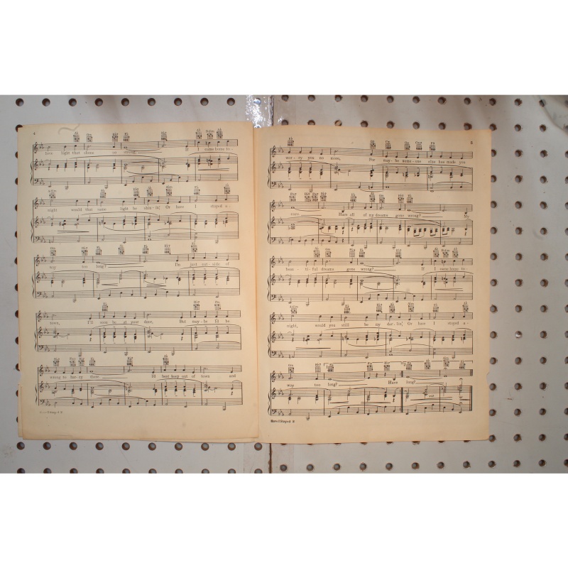 1943 - Have I stayed away too long - Sheet Music