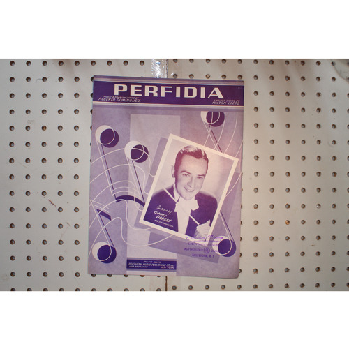 1929 - Perfidia Jimmy Dorsey - Sheet Music