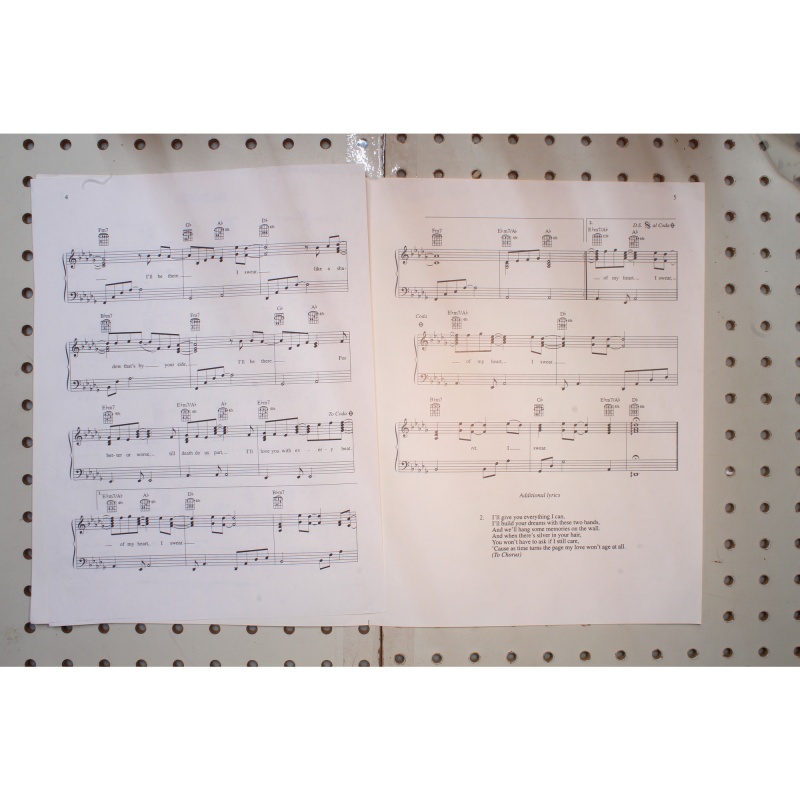 1993 - I swear John Michael Montgomery - Sheet Music