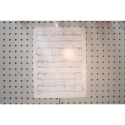 1987 - I live for your love Natalie Cole - Sheet Music