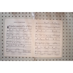 1972 - Sweet surrender bread - Sheet Music