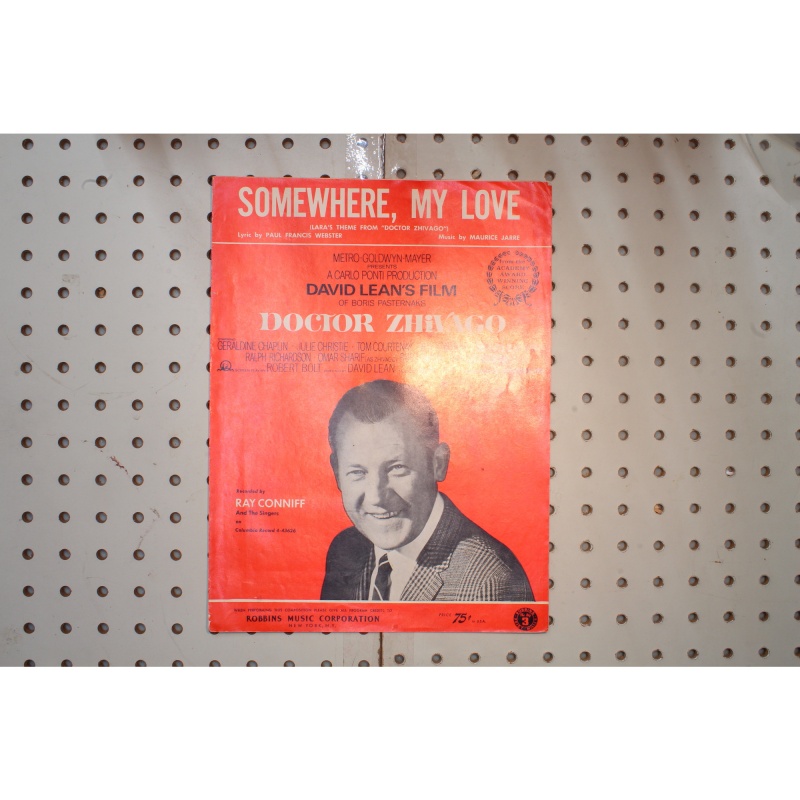 1965 - Somewhere my love Dr. Zhivago - Sheet Music
