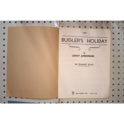 1954 - Buglers holiday Leroy Anderson - Sheet Music