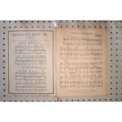 1940 - I hear a Rhapsody - Sheet Music
