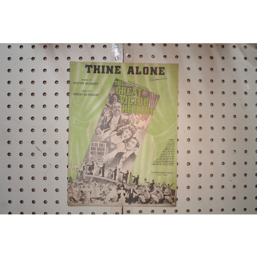 1929 - Thine alone the great Victor Herbert - Sheet Music