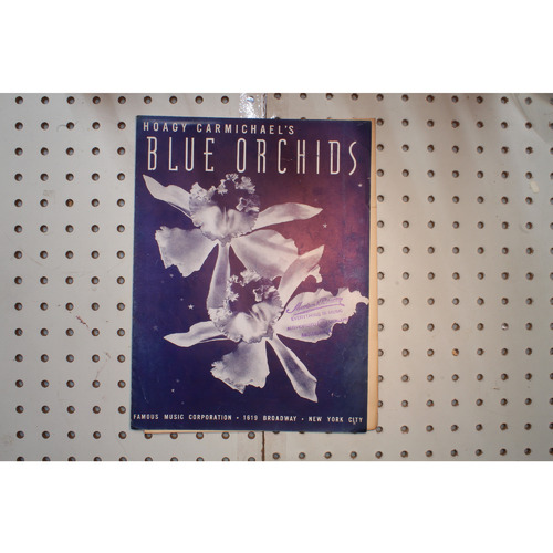 1939 - Hoagy Carmichaels blue orchids - Sheet Music