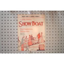 1927 - Why do I love you Showboat - Sheet Music