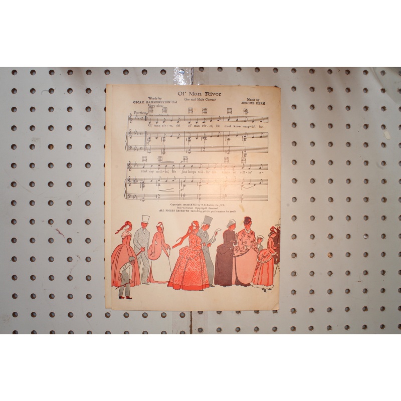 1927 - Why do I love you Showboat - Sheet Music