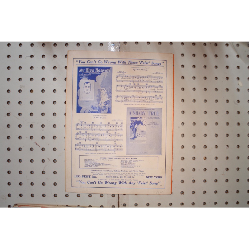 1927 - My Ohio home - Sheet Music