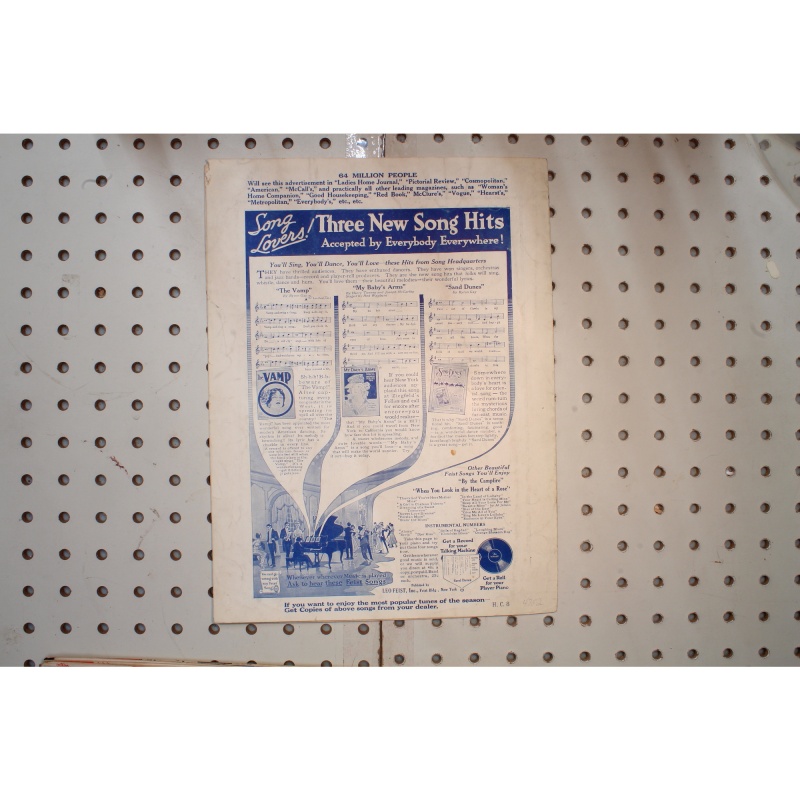 1919 - Golden gate open for me - Sheet Music