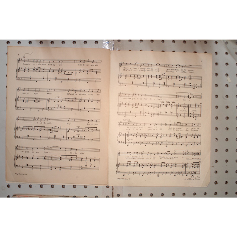 1922 - Way down yonder in New Orleans - Sheet Music