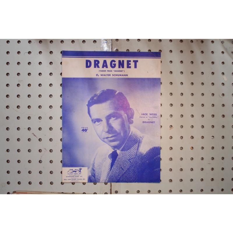 1953 - Dragnet theme - Sheet Music