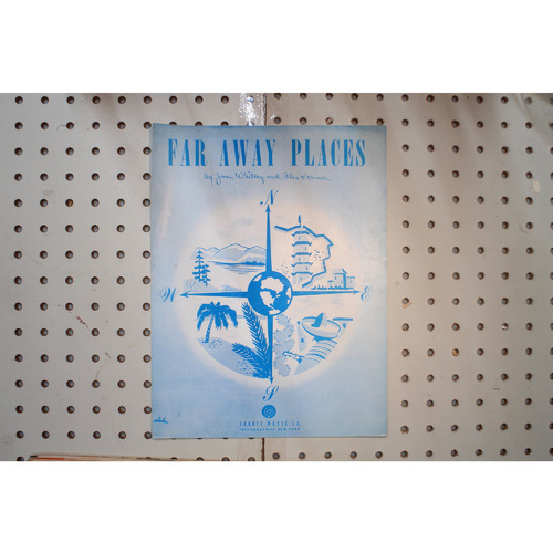 1948 - Far away places - Sheet Music