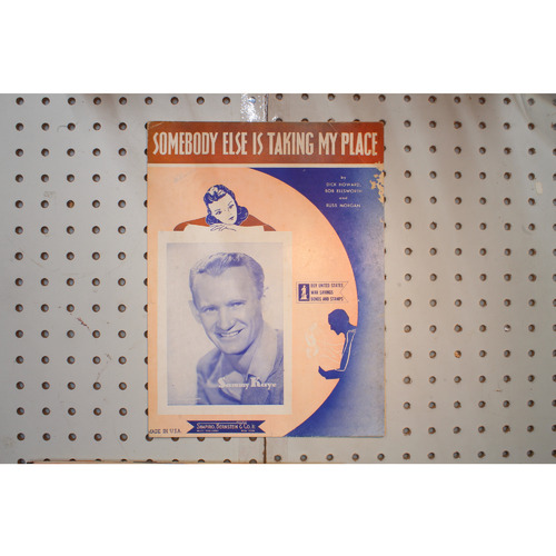 1937 - Somebody else is taking my place semi Kaye - Sheet Music