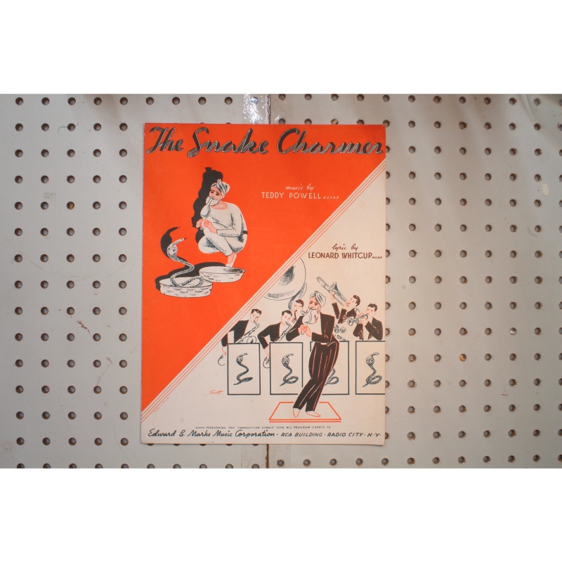 1937 - The snake charmer - Sheet Music
