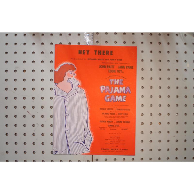 1954 - Hey there the pajama game - Sheet Music