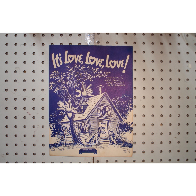 1943 - Its love love love - Sheet Music