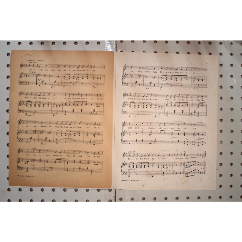 1920 - Hiawathas melody of love - Sheet Music