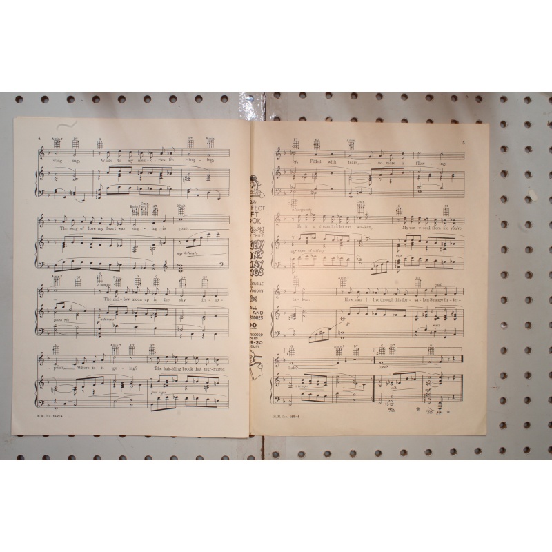 1932 - Strange interlude Gladys Rice - Sheet Music