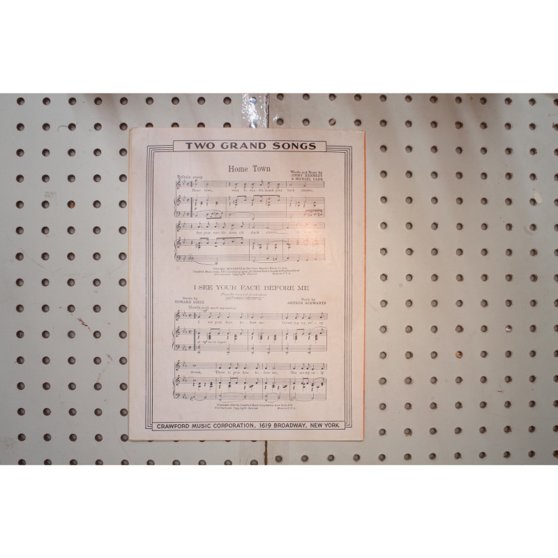 1937 - 10 pretty girls Abe Lyman - Sheet Music